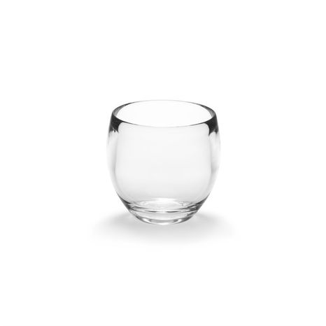 DROPLET öblögető pohár átlátszó